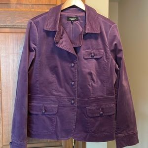 Talbots purple jacket